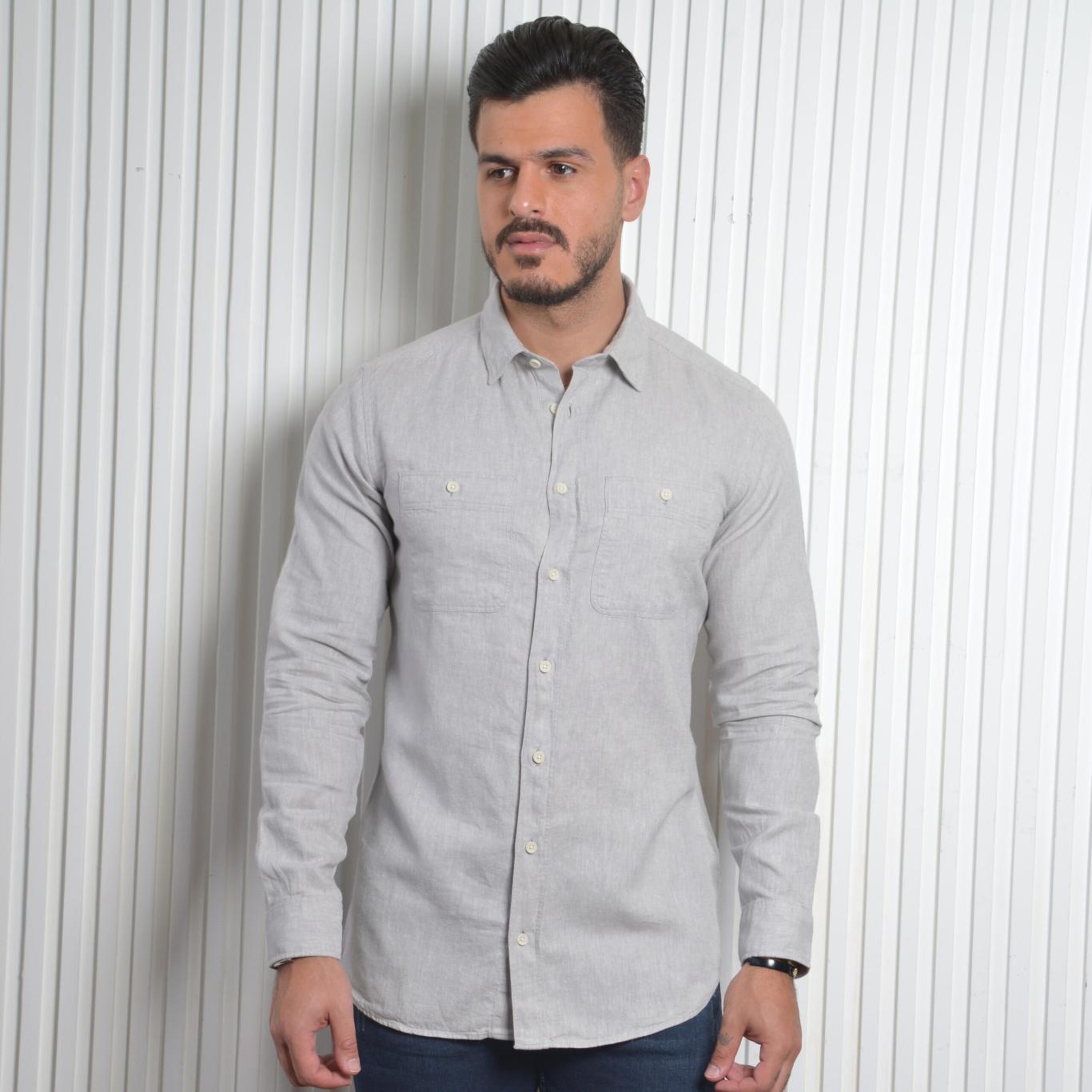 Long Sleeve Linen Shirt