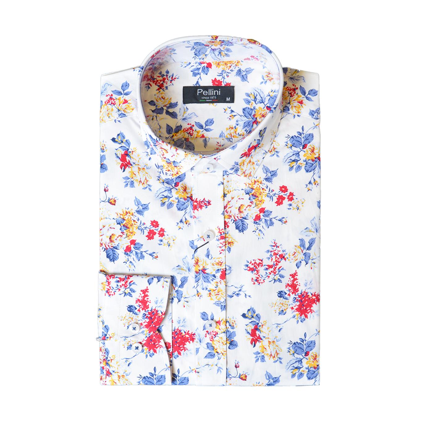 Long Sleeve Floral Print Shirt