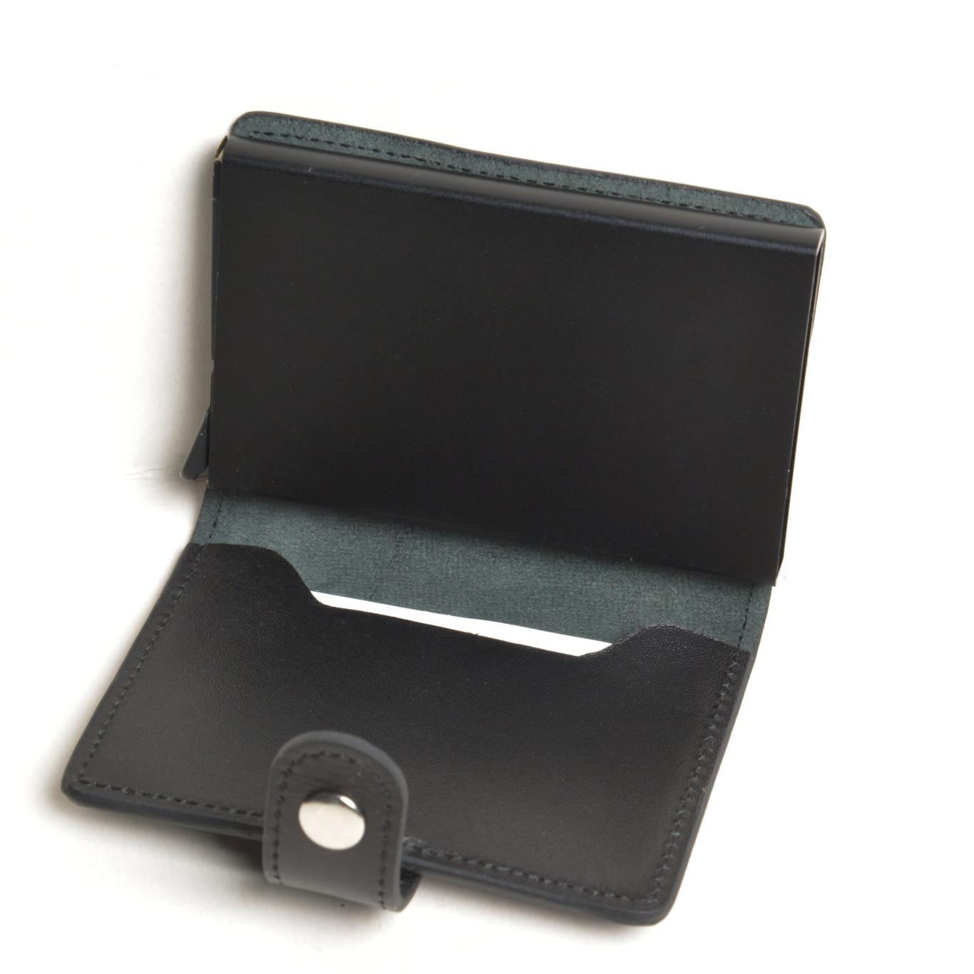 Leather Automatic Card Holder