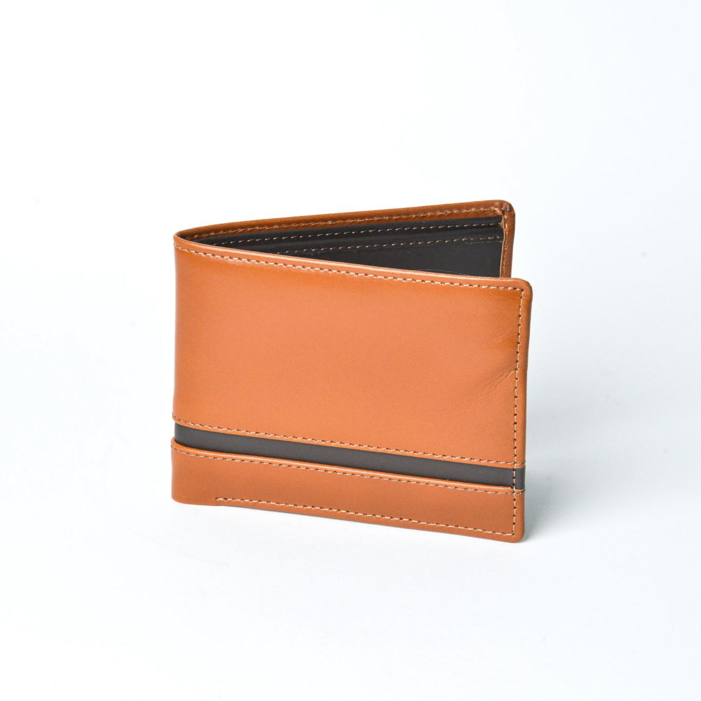 Bifold Minimalist Leather Wallet