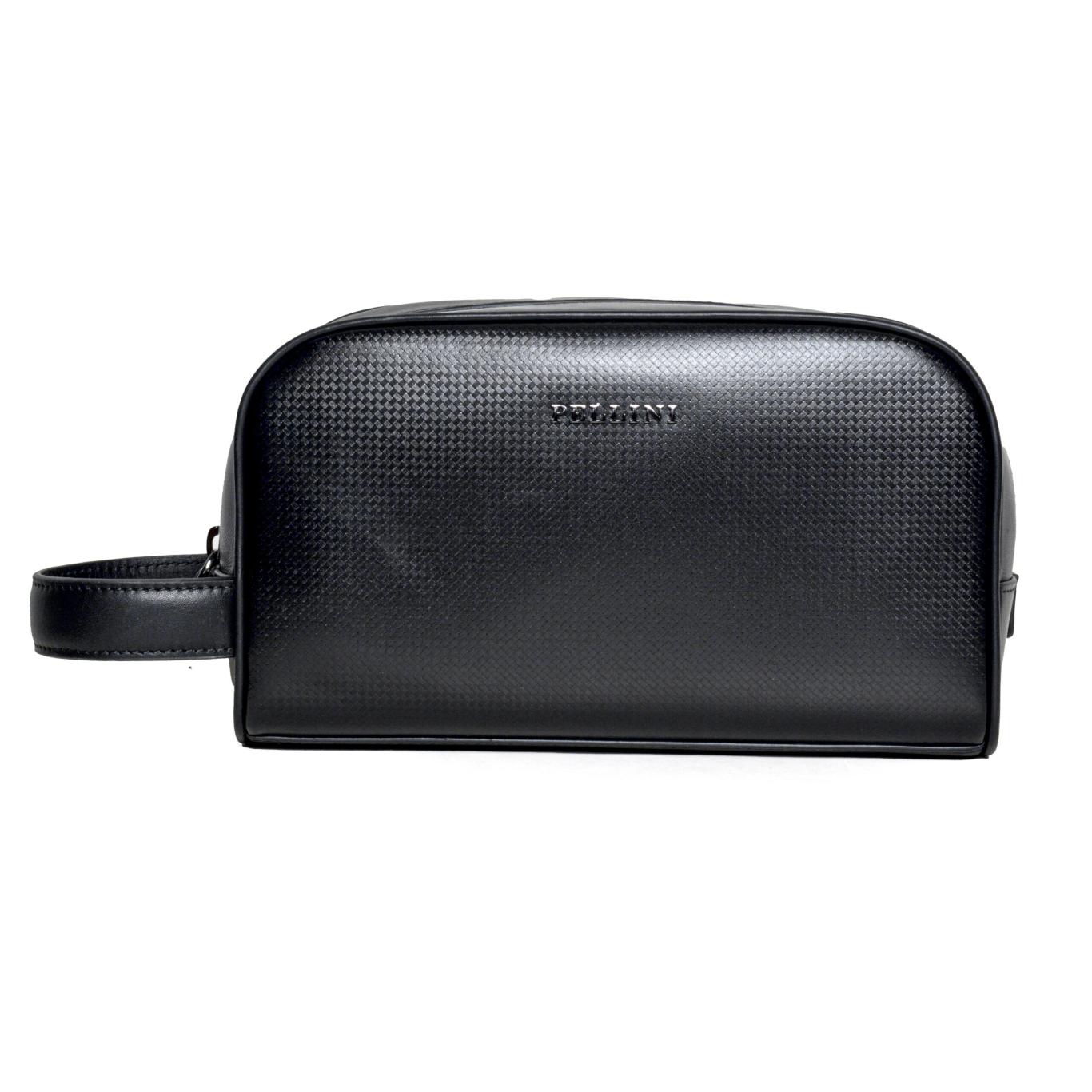 Premium Leather Toiletry Bag