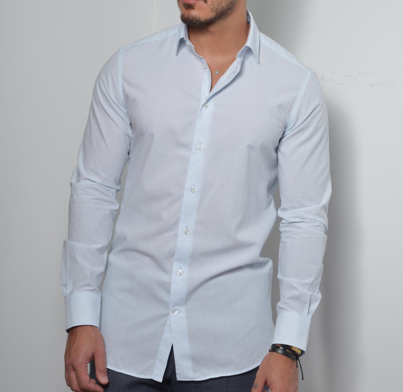 Long Sleeve Plain Shirt