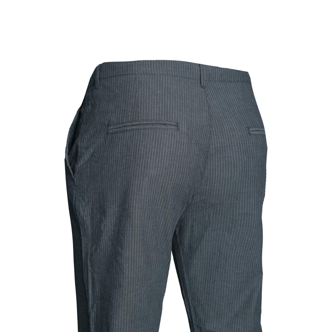 Slim Fit Pants With Front Laces