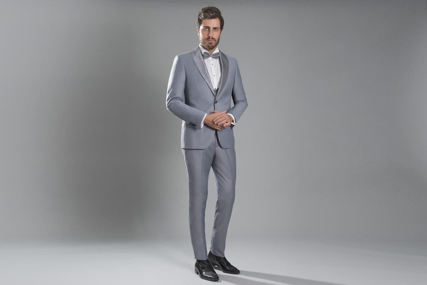 Removable Shawl Lapel Tuxedo Suit