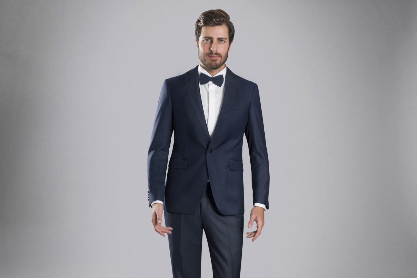 Removable Shawl Lapel Tuxedo Suit