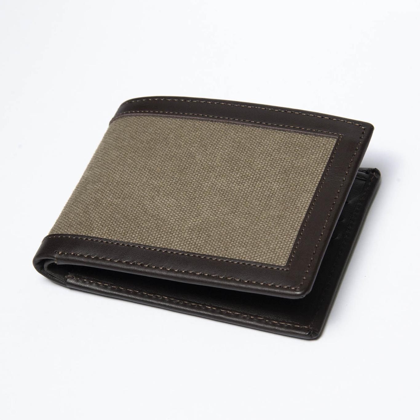 Mixed Material Wallet