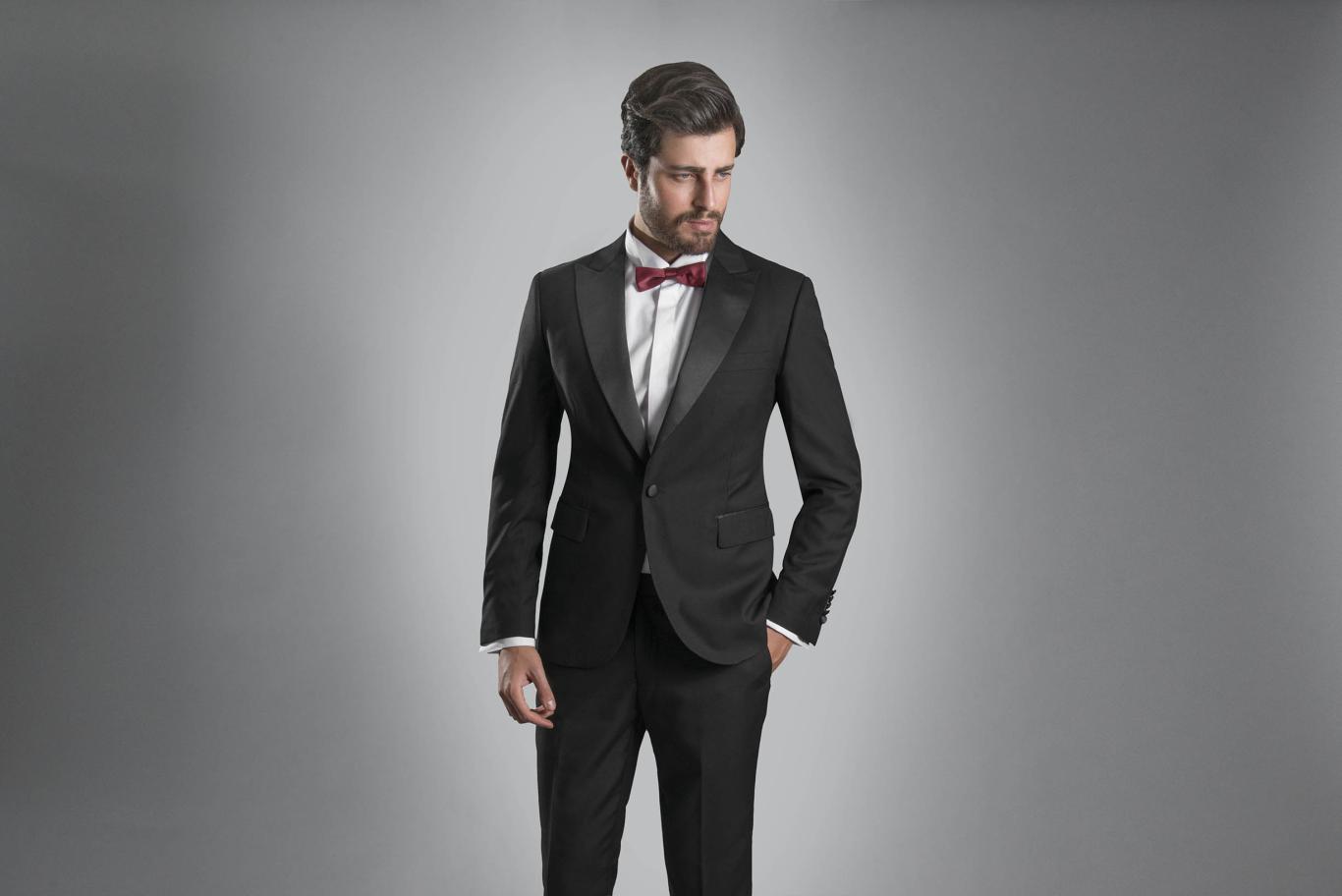 Peak Lapel Tuxedo Suit