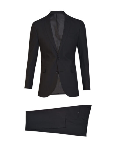 Slim Fit Black Suit