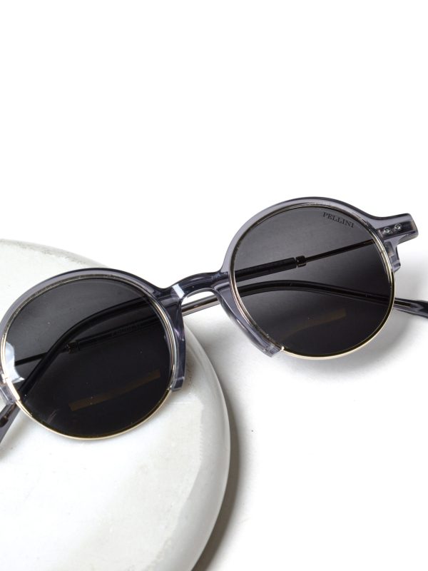 Round Frame Tinted Sunglasses