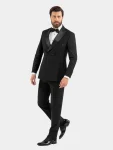 DUBETTI PLEATED CEREMONY SUIT