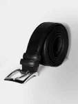 CLASSIC LEATHER BLACK BELT