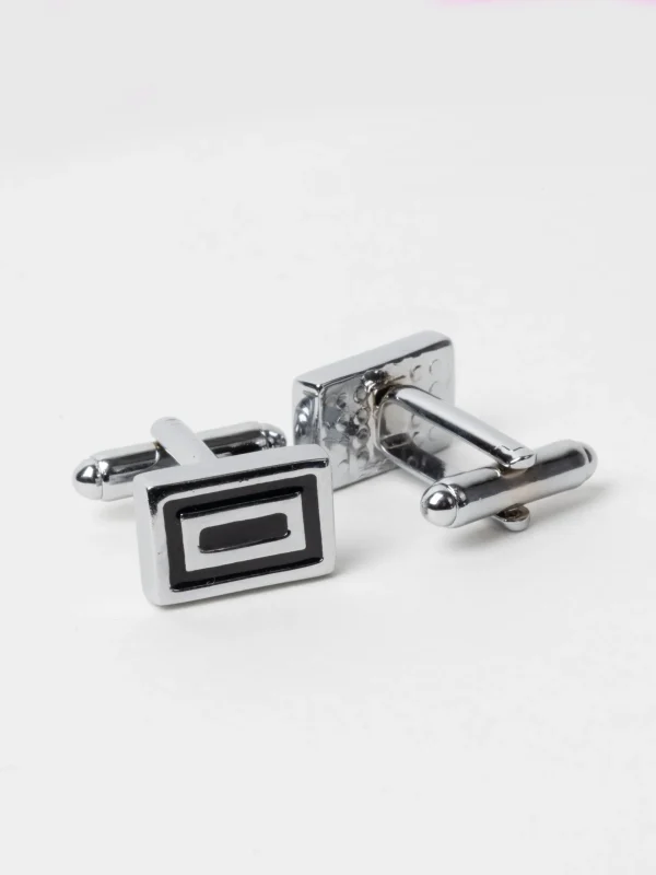 SILVER CUFFLINKS