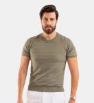 Double Mercerized Knit T-Shirt