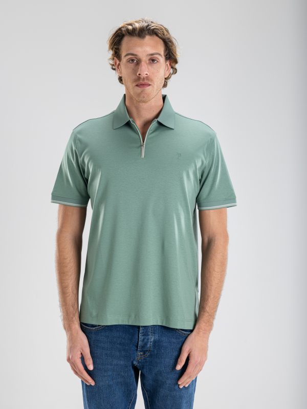 PLAIN MERCERIZED ZIP