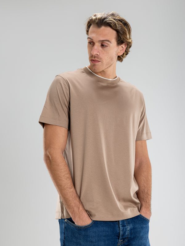 PLAIN MERCERIZED T.SHIRT