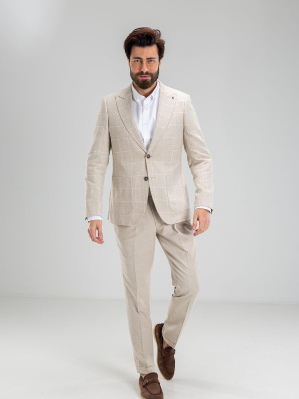 COORDINATO LINEN SUIT
