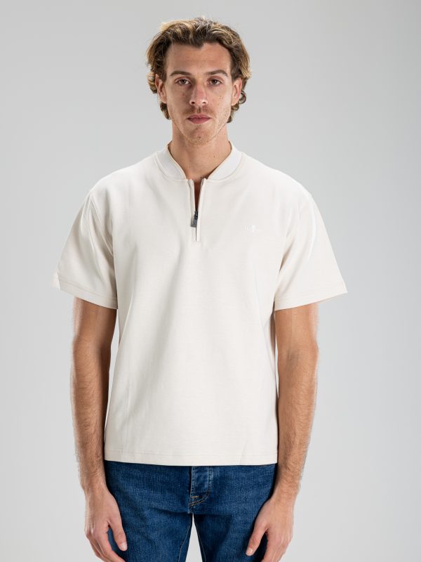 TWO TONE POLO
