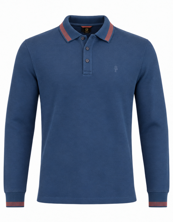 Long-Sleeve Polo