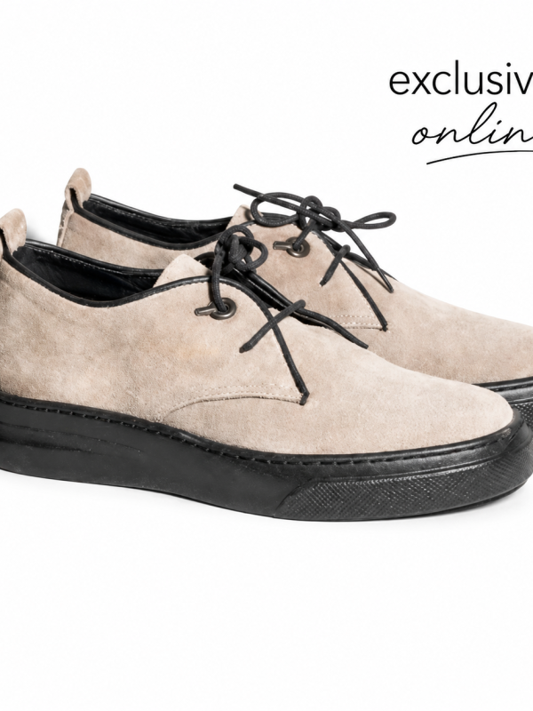 HIGH TOP SUEDE SHOES